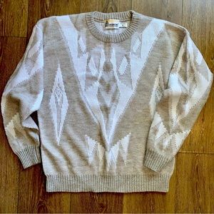 VINTAGE grandpa sweater London Fog